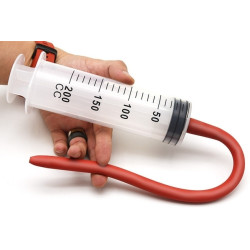 BDSMaster Tuyau flexible pour Seringue Pipe Flex S 30cm